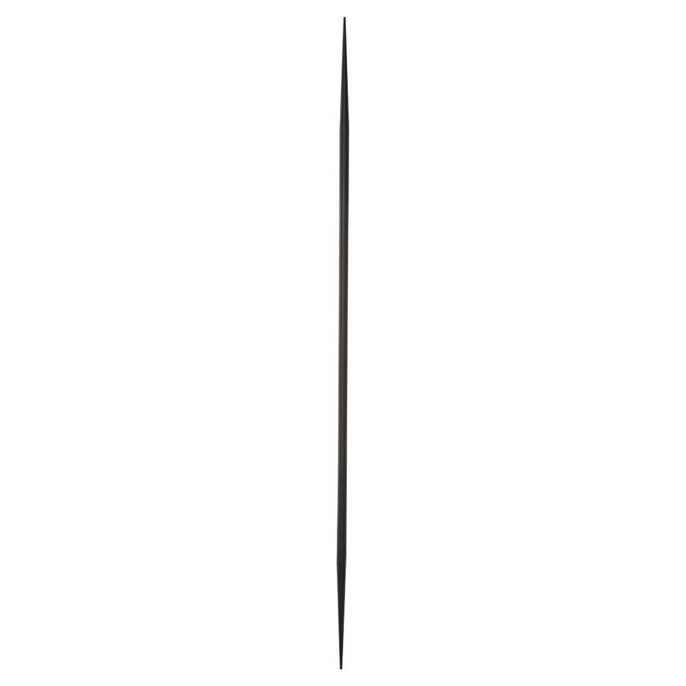 Ferrão Wall Lamp 180cm, by RAIN, Contemporary Lamp, Aluminium, Black For Sale