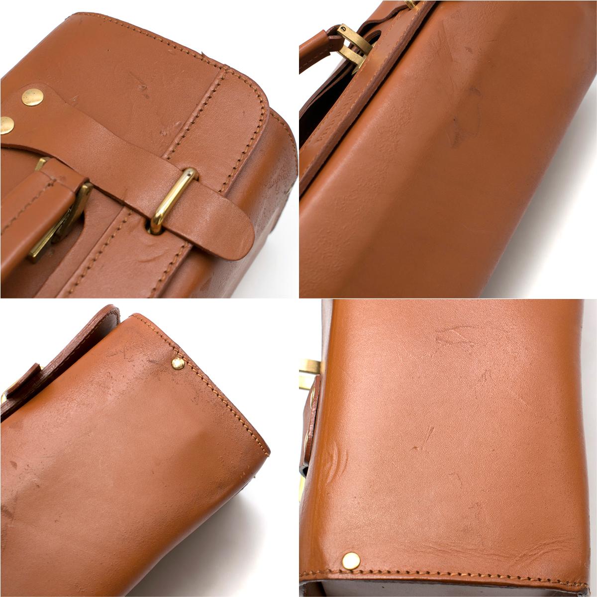 Women's or Men's Ferrari 1980-93 Rare Schedoni Leather Tool Case
