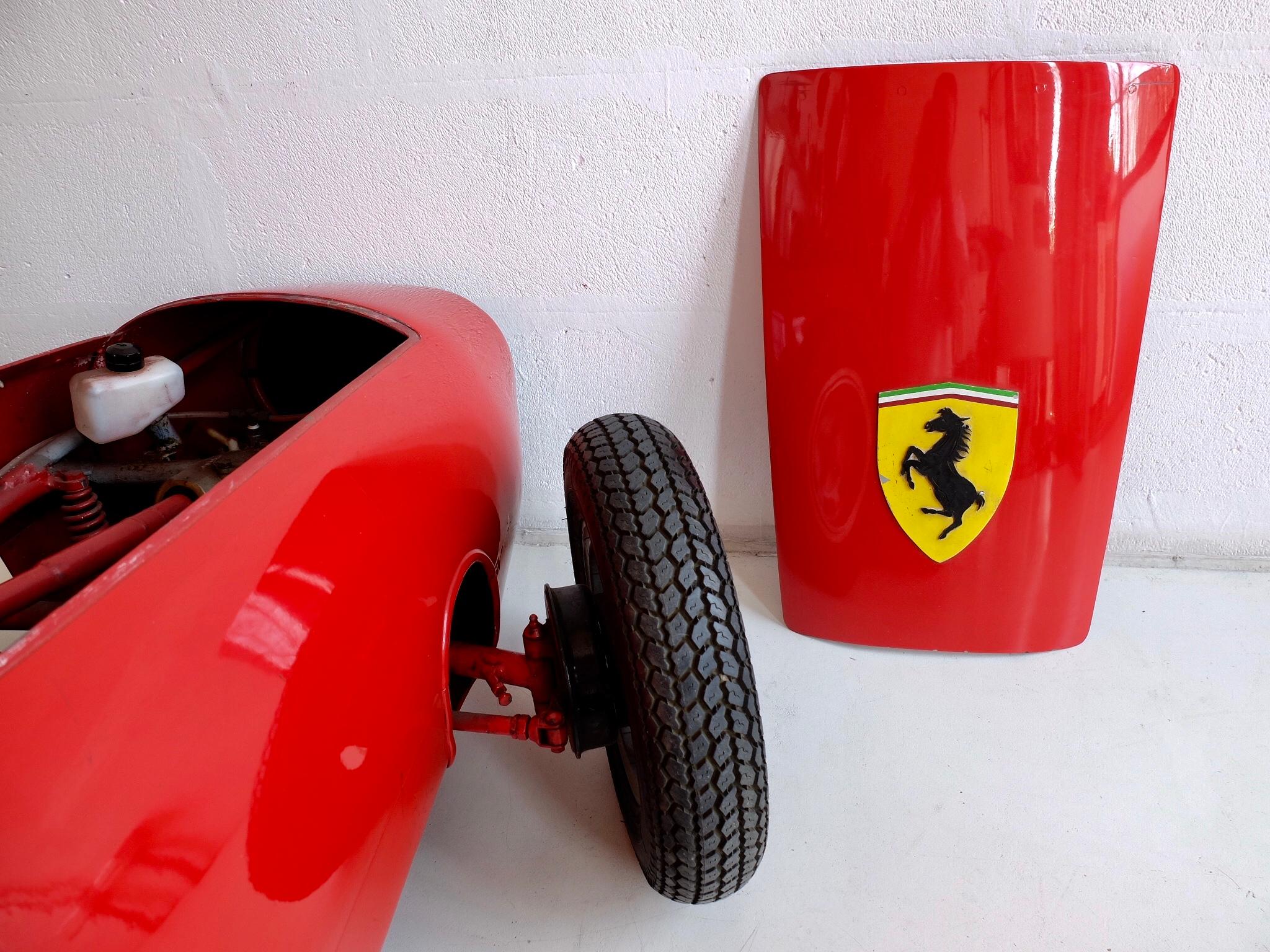 Ferrari 500 F2 Prototyp, Kinderwagen, 1: 2 Maßstab, 1950er Jahre 5