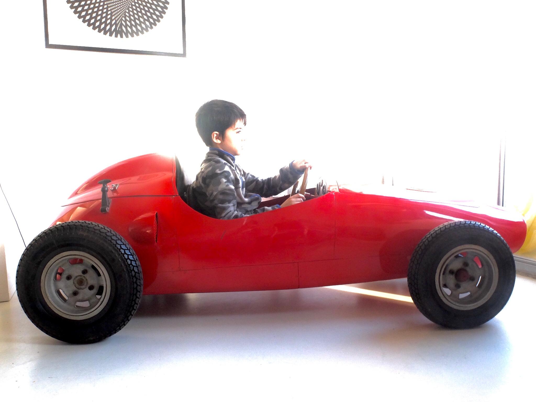 “Ferrari 500 F2” Prototype, Children's Car, 1: 2 Scale, 1950s 10