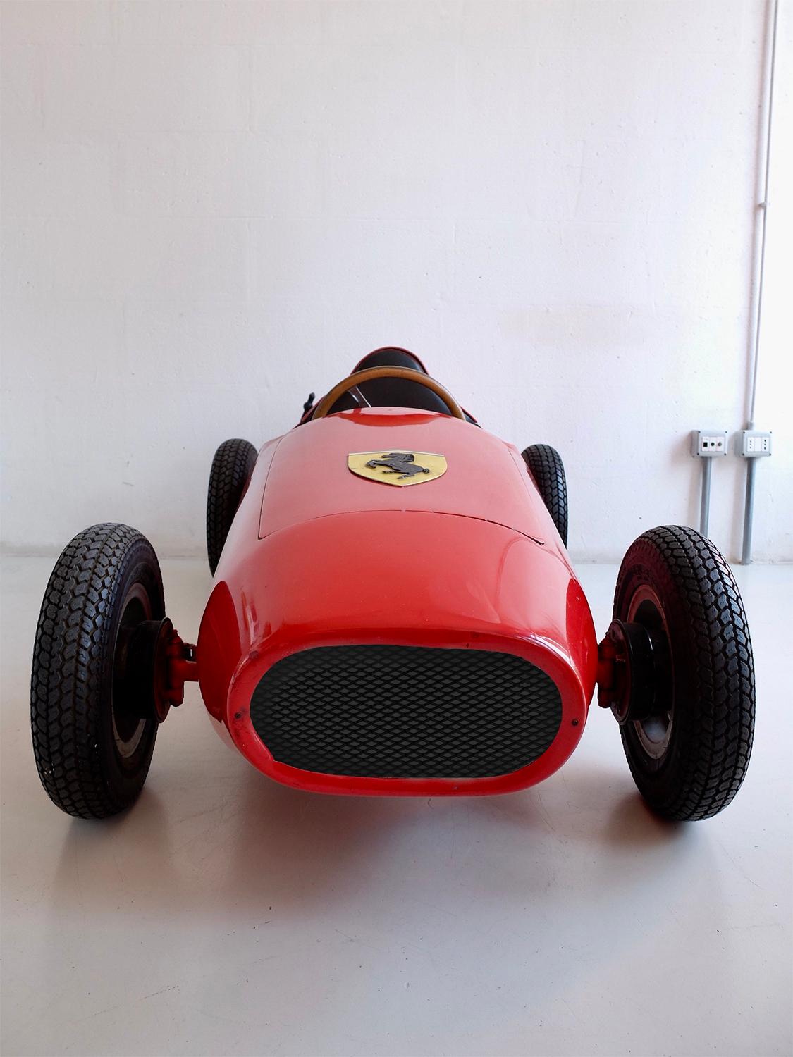 Italian “Ferrari 500 F2” Prototype, Children's Car, 1: 2 Scale, 1950s
