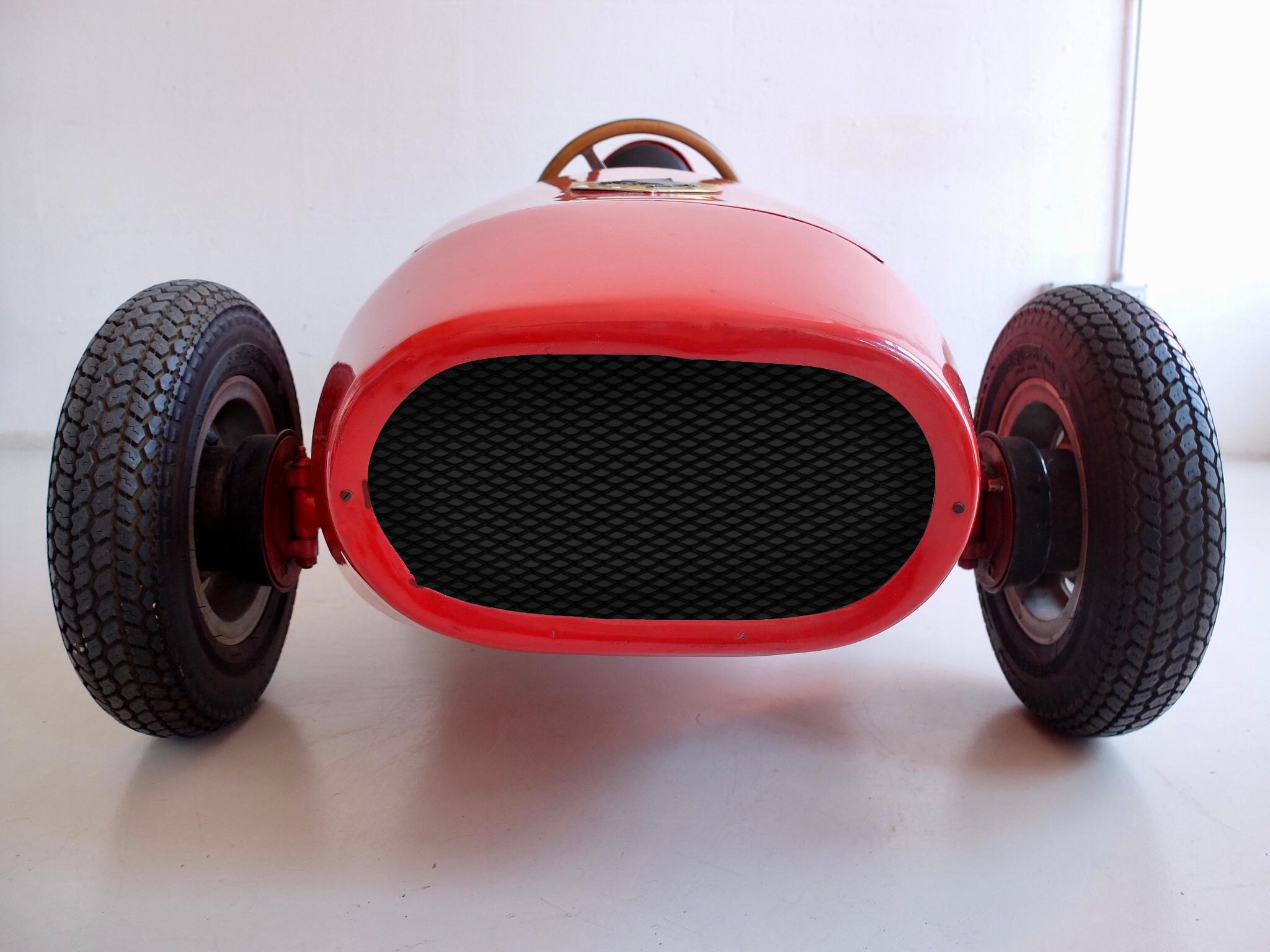 “Ferrari 500 F2” Prototype, Children's Car, 1: 2 Scale, 1950s In Excellent Condition In MIlano, IT