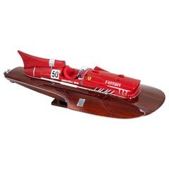 Vintage Ferrari Arno XI Hydroplane Model