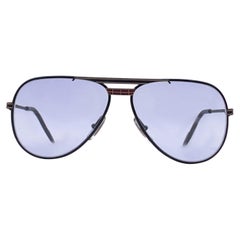 Ferrari Black Metal Aviator Mint Eyeglasses F 13/1 59/13 135mm