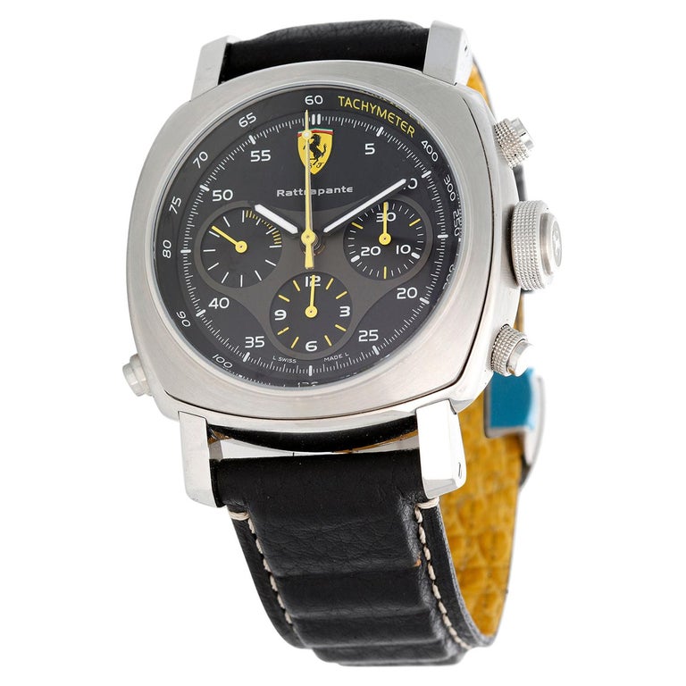 Ferrari by Panerai Rattrapante Chronograph Men's Watch FER00010 at 1stDibs  | ferrari panerai rattrapante chronograph watch, ferrari rattrapante watch