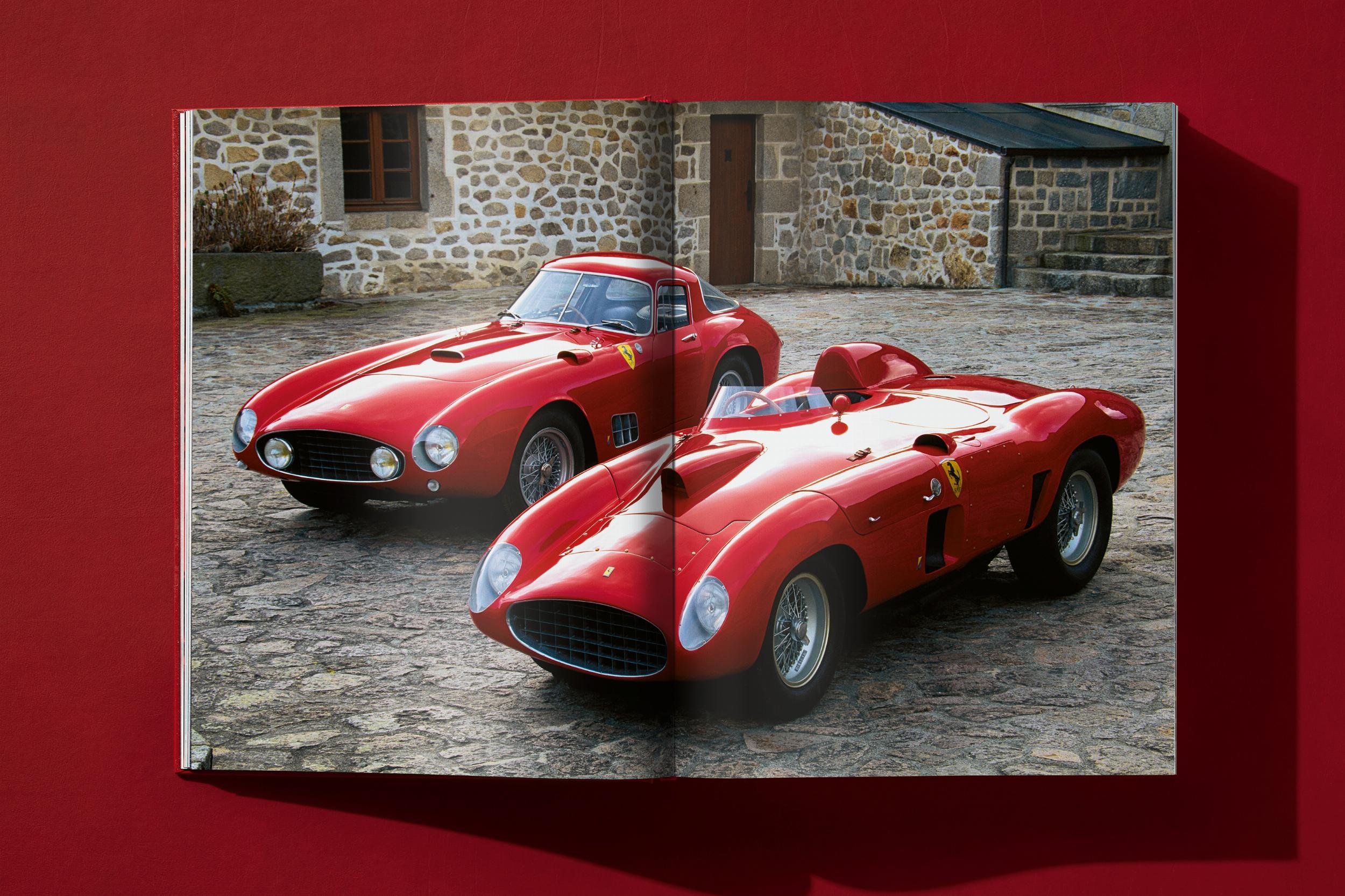 Ferrari by Pino Allievi. XL hardcover book with Leatherette binding. For Sale 2