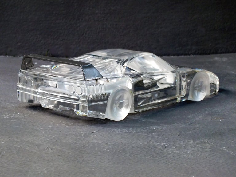 Ferrari F40 in crystal by Arnolfo di Cambio Italy design in