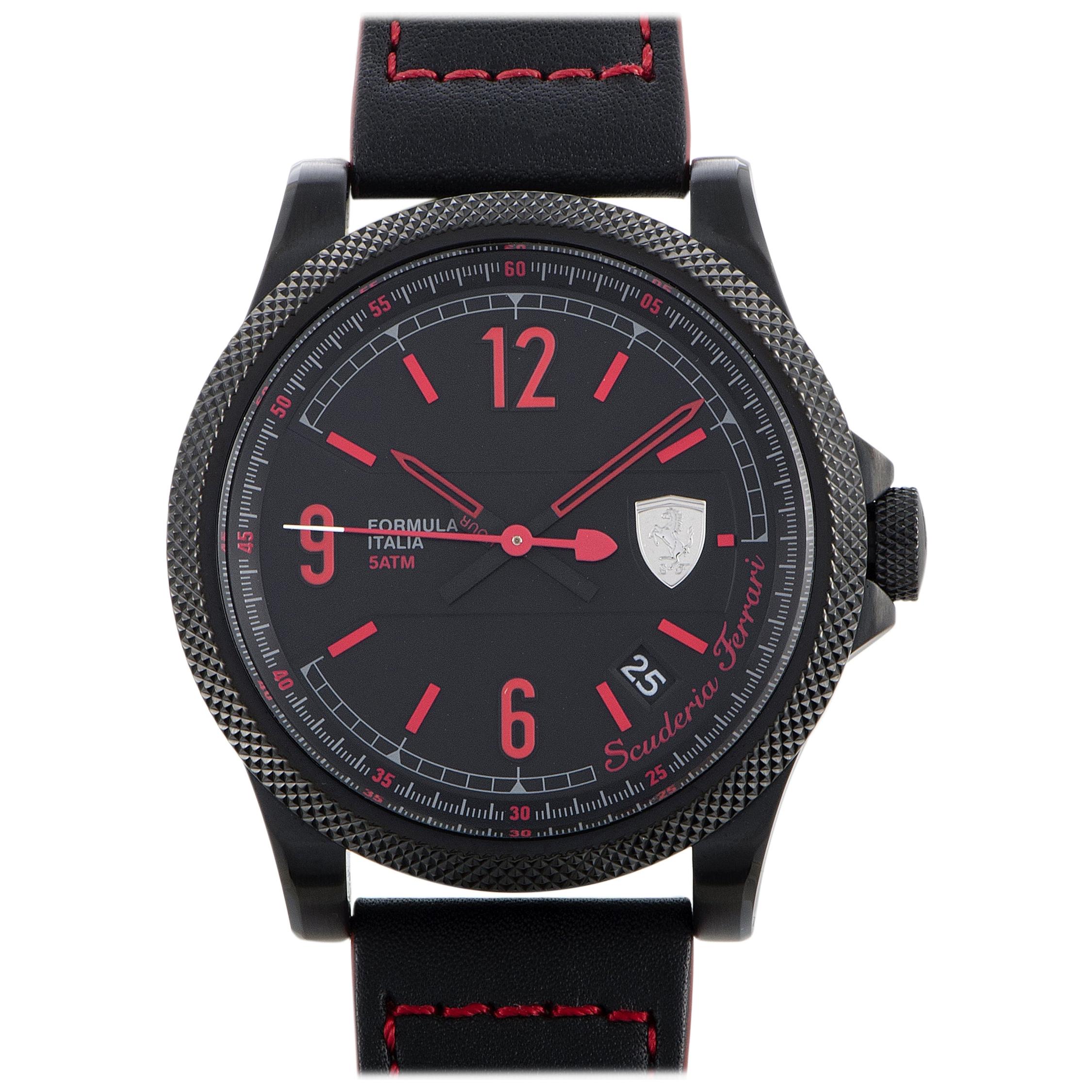 Ferrari Formula Italia S Black Dial Watch 830271