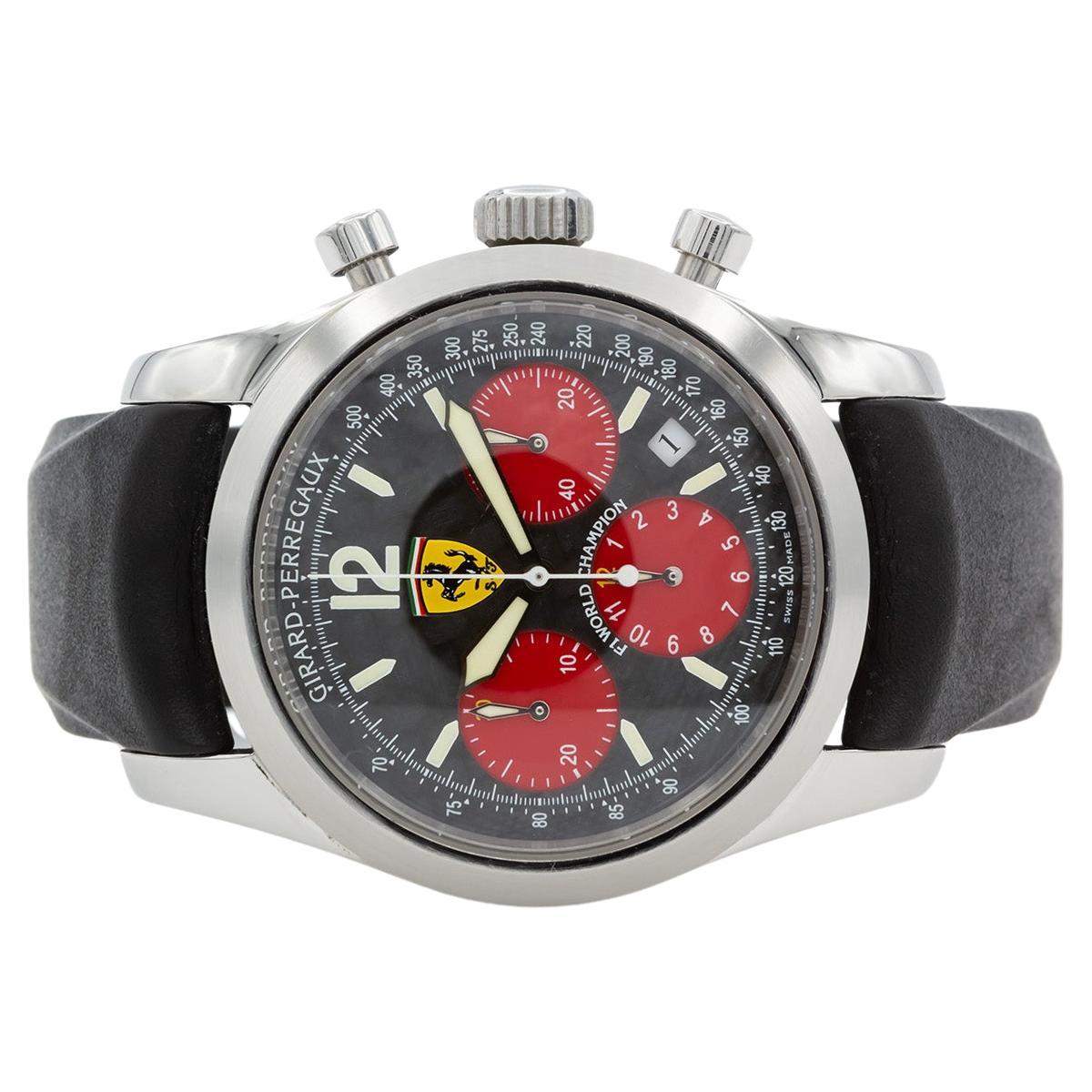 Ferrari Girard Perregaux F1 2002 Championship Chronograph Watch 40mm Ref. 4956