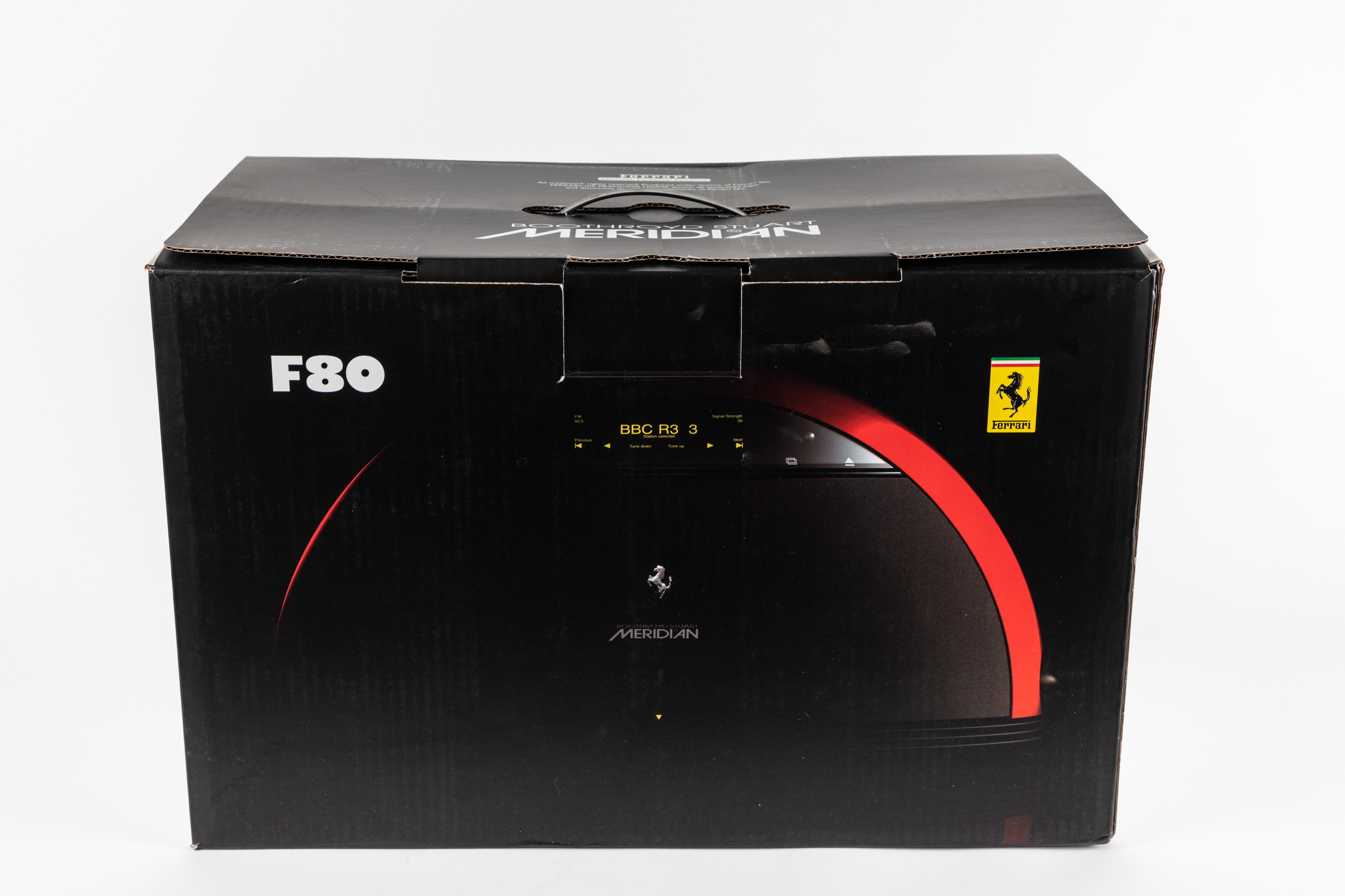 Ferrari/Meridian F80 Stereo System 3