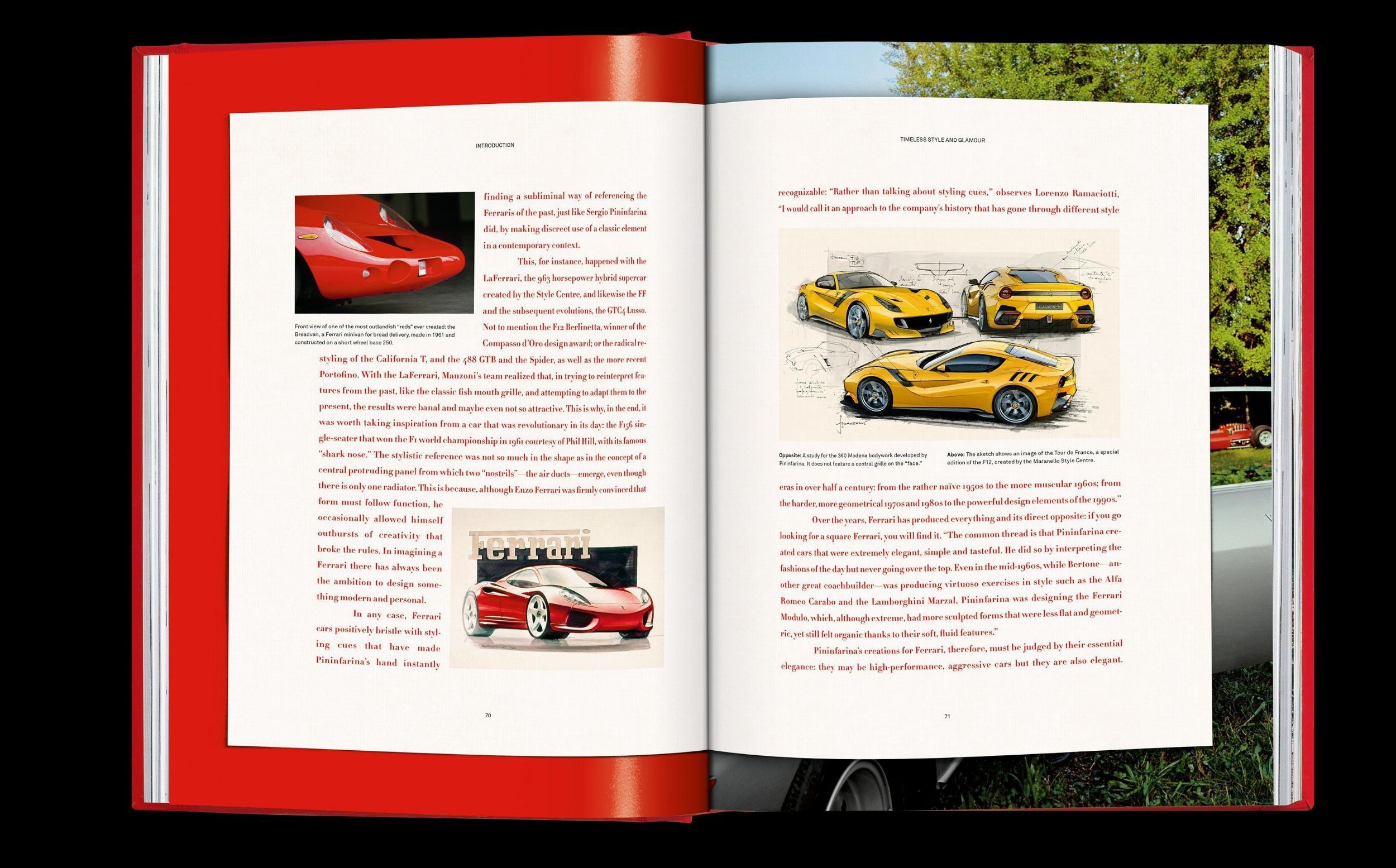 Ferrari. Signée, livre de l'édition Collector et carter de moteur V12 de Marc Newson en vente 4