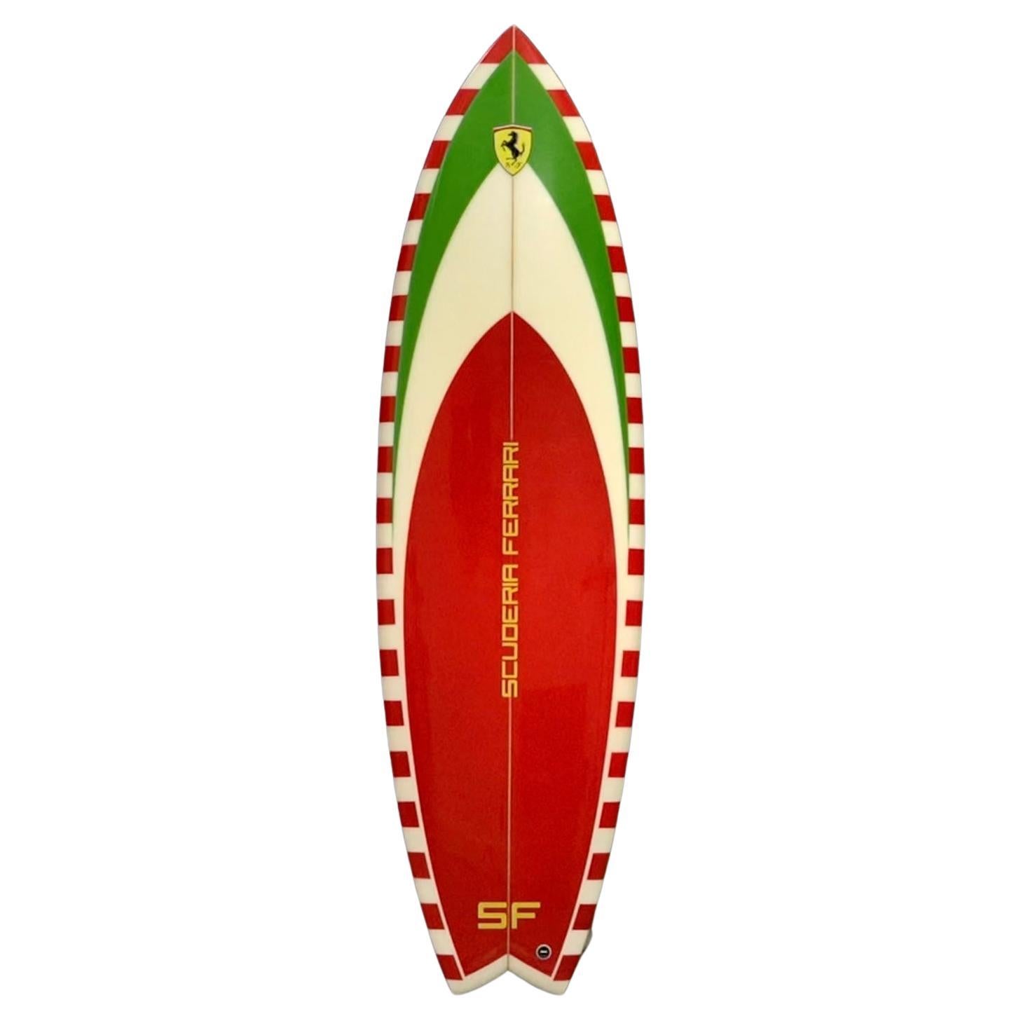 Ferrari Surfboard, Limited Edition, Clients Exclusive For Sale at 1stDibs