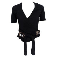 Ferré Black Stones Casual Shirt 2000s