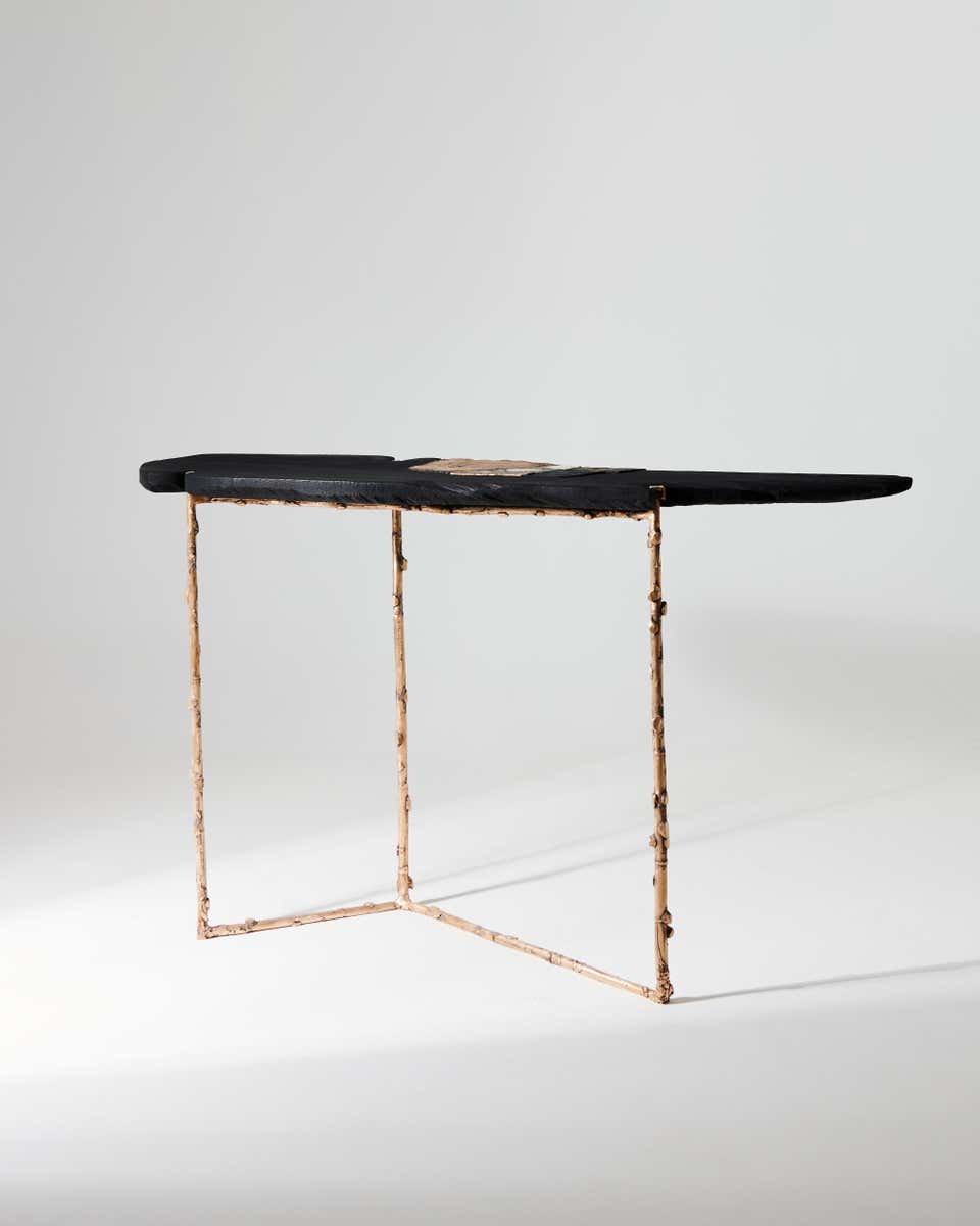 Unknown - Javanese Teak Stool Charcoal Body Natural Carving I For Sale ...