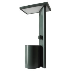 Ferrerol Babin Polyshape Green Aluminium Table Lamp by Cassina
