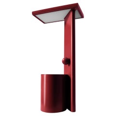 Ferrerol Babin Polyshape Red Aluminium Table Lamp by Cassina
