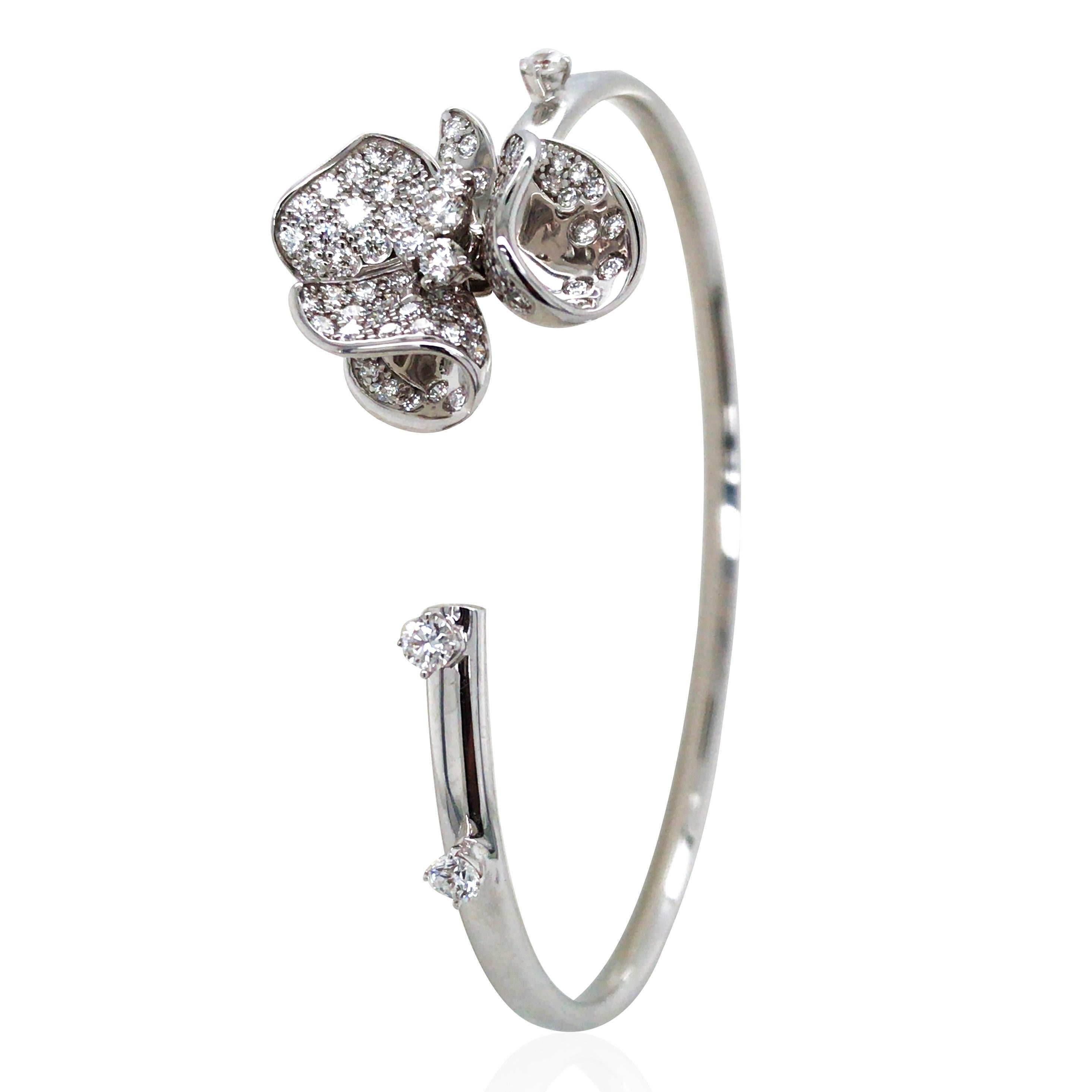 Ferri Firenze, Bracciale con diamanti in oro 18 carati In condizioni buone in vendita a New York, NY
