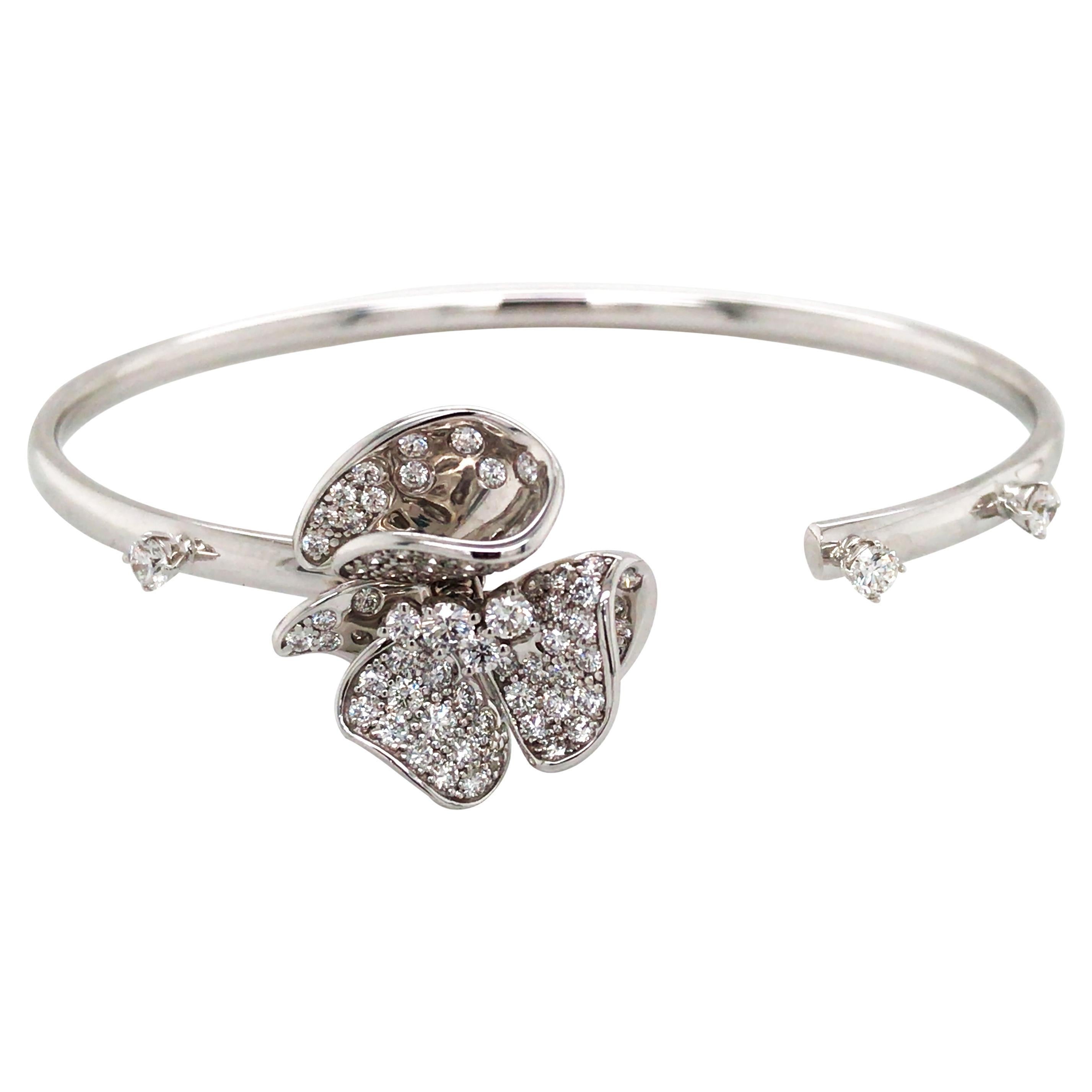 Ferri Firenze, Bracciale con diamanti in oro 18 carati in vendita