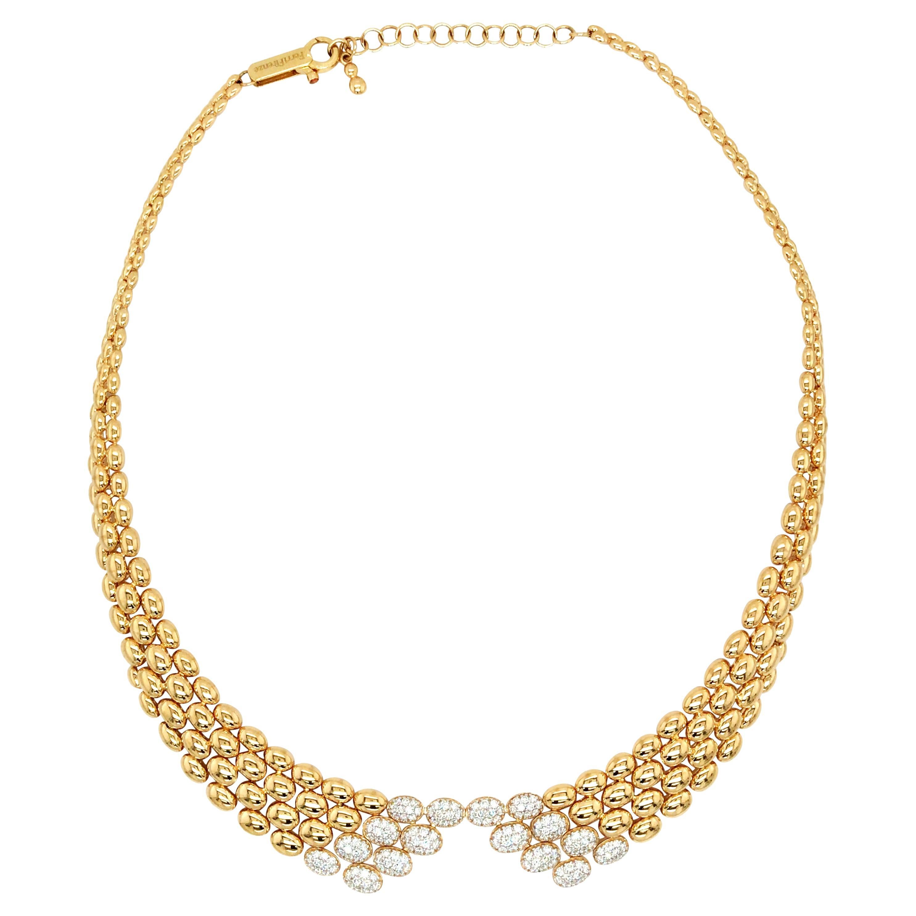 Ferri Firenze, Collana di diamanti in oro 18 carati