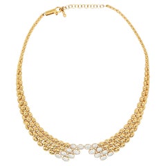 Ferri Firenze, Halskette aus 18 Karat Gold mit Diamanten