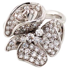 Ferri Firenze, 18K Gold Diamond Ring