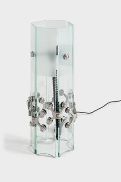Ferric Glass Table Lamp