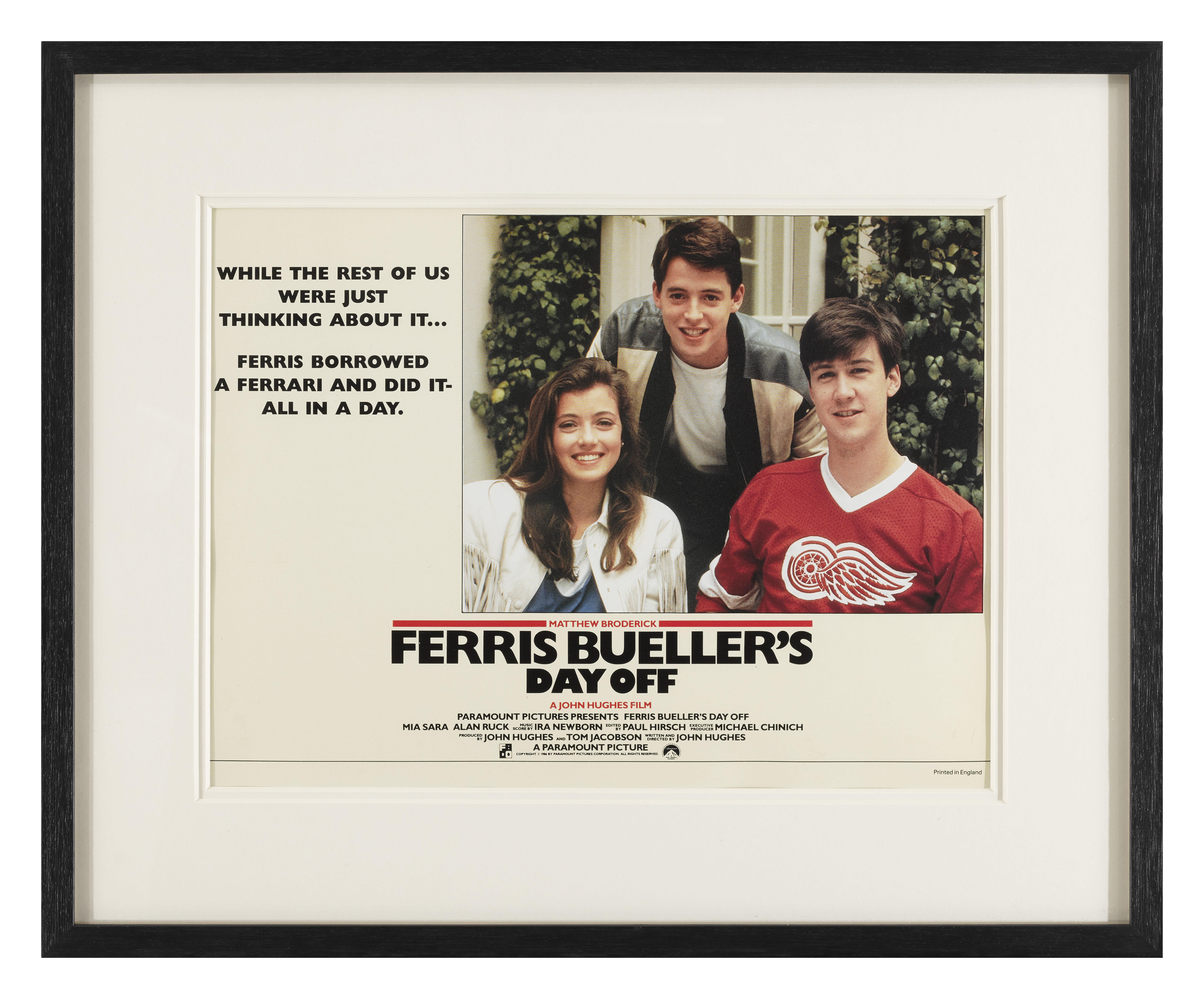 Inglese Il giorno libero di Ferris Bueller in vendita