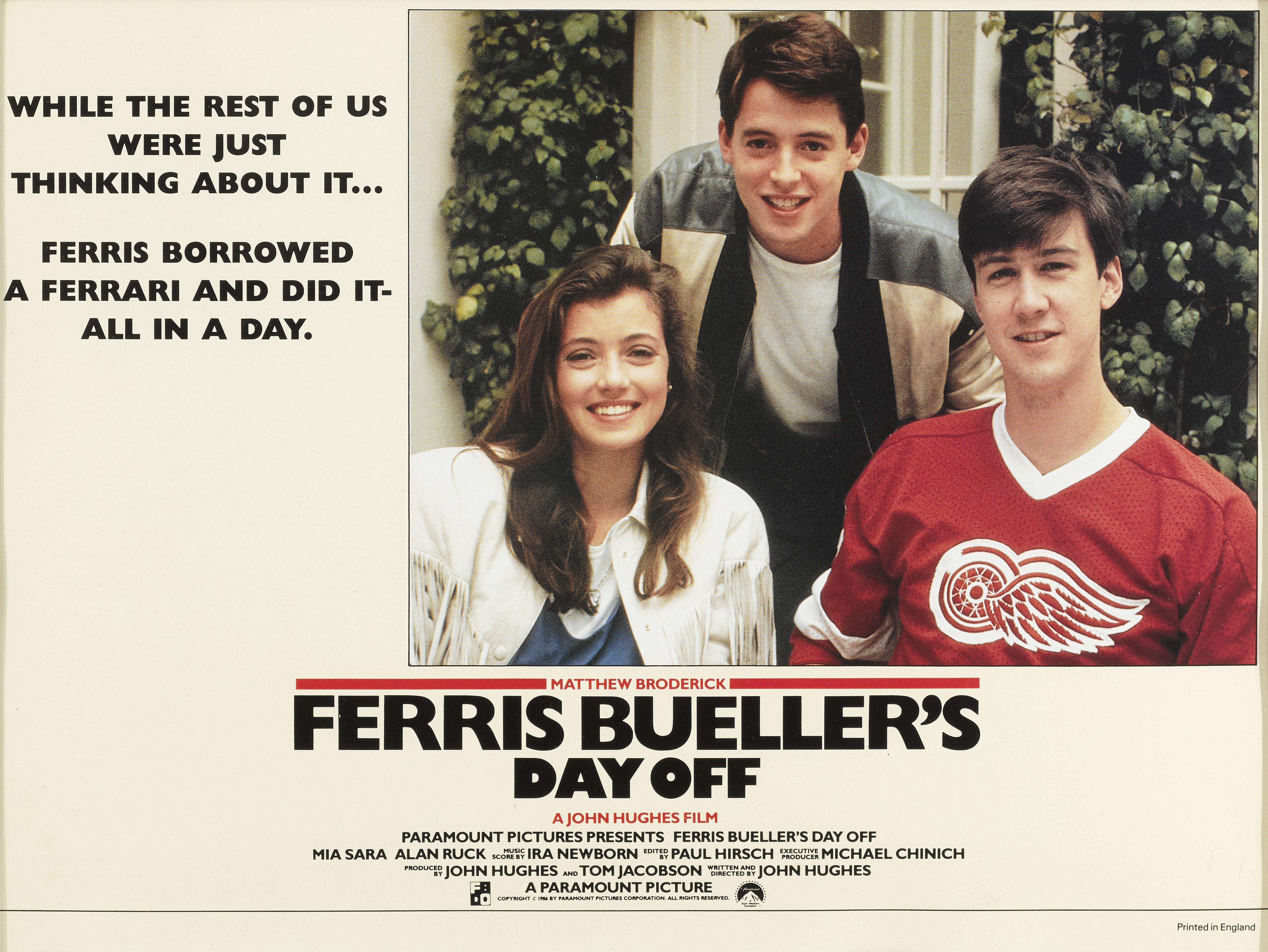 Il giorno libero di Ferris Bueller In condizioni ottime in vendita a London, GB