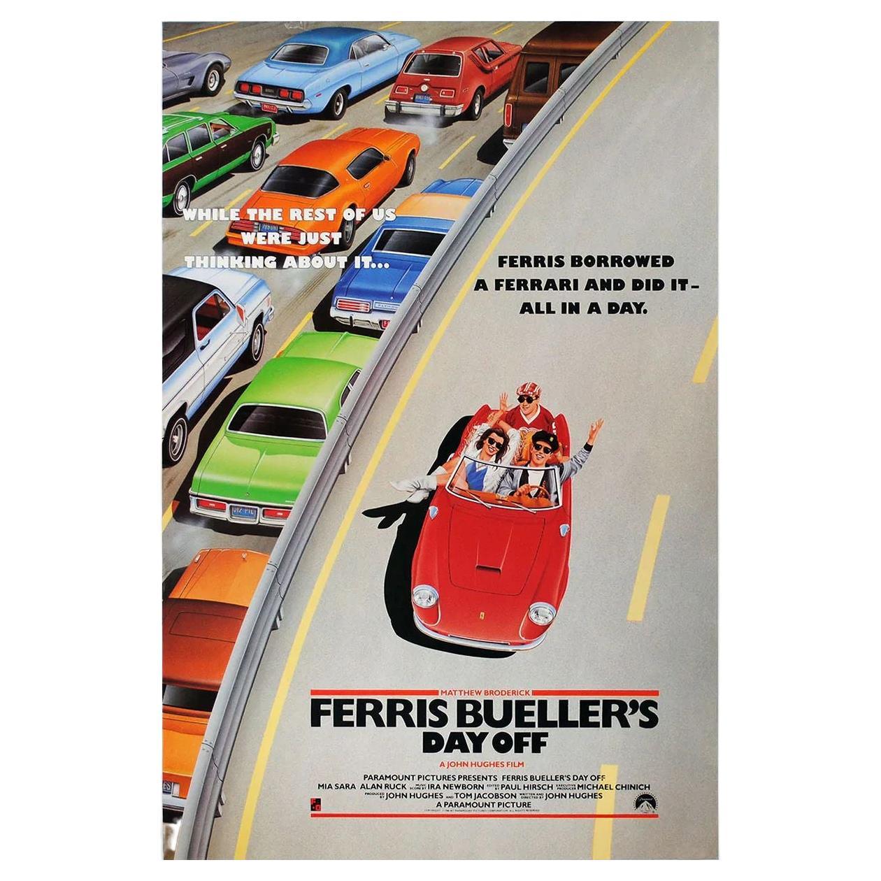 Ferris Bueller's Day Off, Unframed Poster, 1986 For Sale
