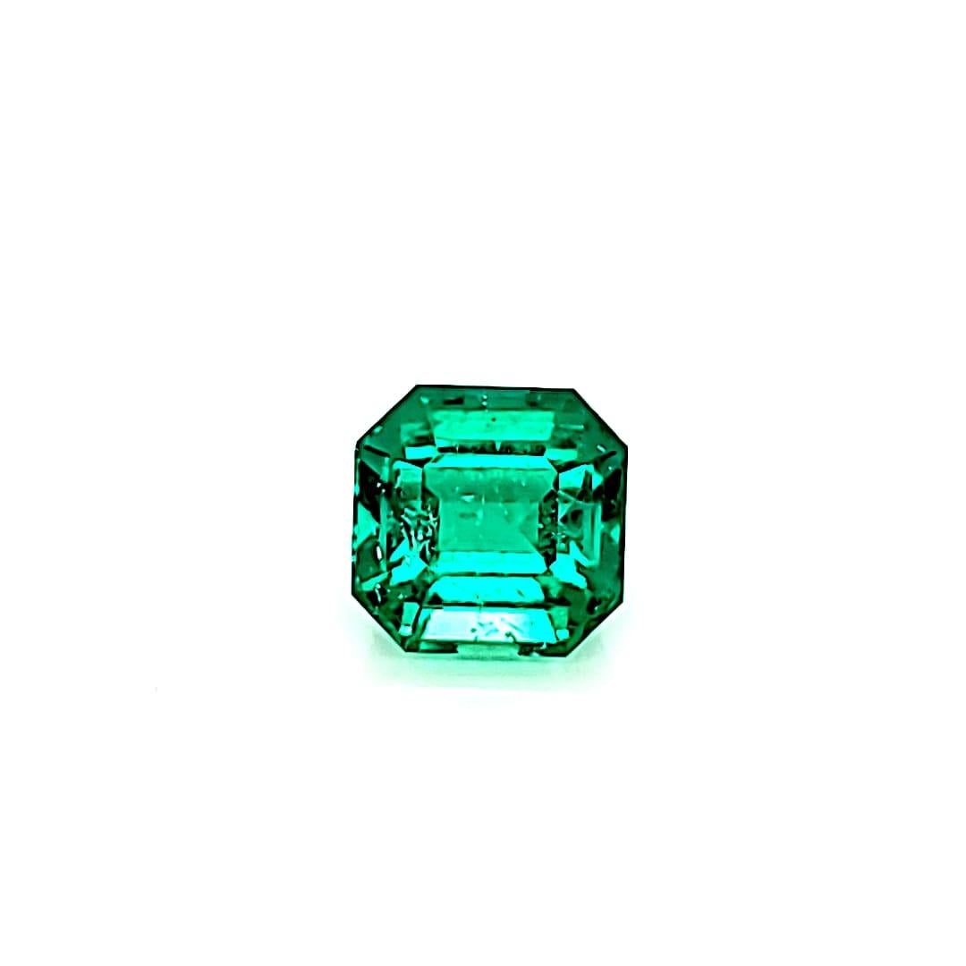 Ferrucci 7,56 Karat Smaragd GRS zertifiziert Intense Grün, sehr feines, Auge klares Mineral für Damen oder Herren