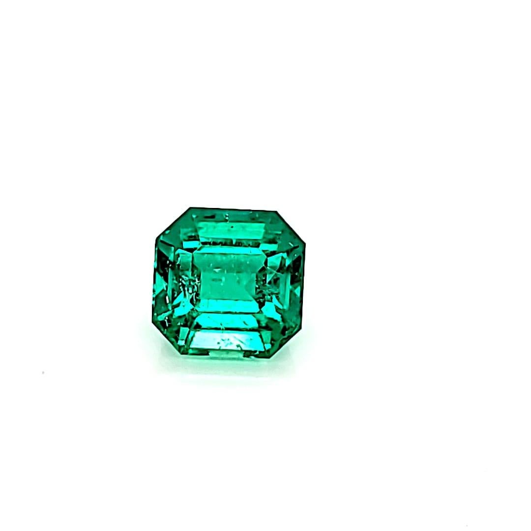 Ferrucci 7,56 Karat Smaragd GRS zertifiziert Intense Grün, sehr feines, Auge klares Mineral 1