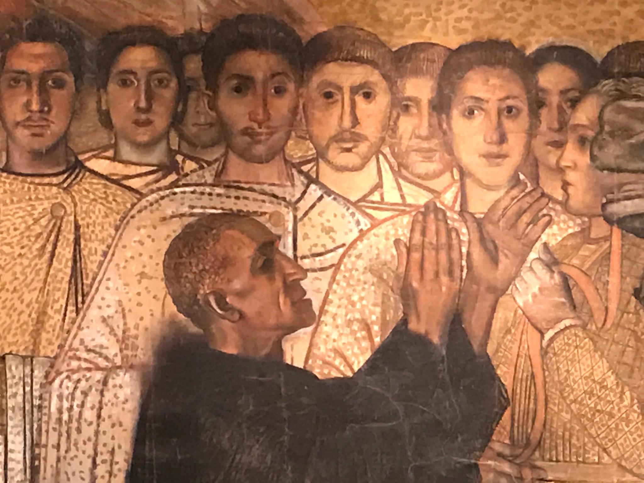 Cavallo, di Ferruccio Ferrazzi, Religioso, Pittura, Cavallo, Vaticano, Marrone, Abbronzato in vendita 1
