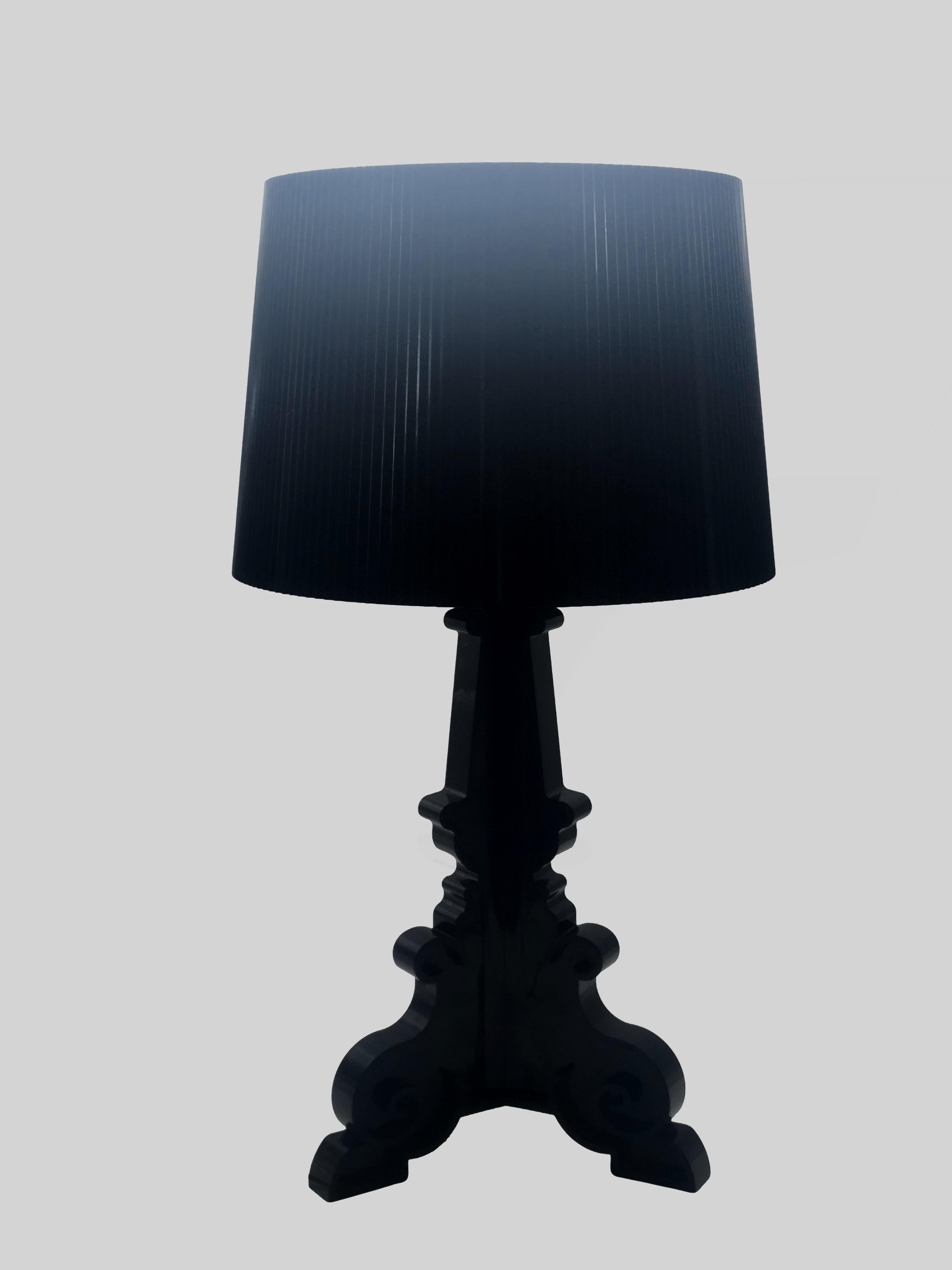 italien Lampe de table « Bourgie » noire Ferruccio Laviani pour Kartell, Italie 2015 en vente