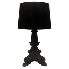 Ferruccio Laviani per Kartell Lampada da tavolo "Bourgie" nera, Italia 2015