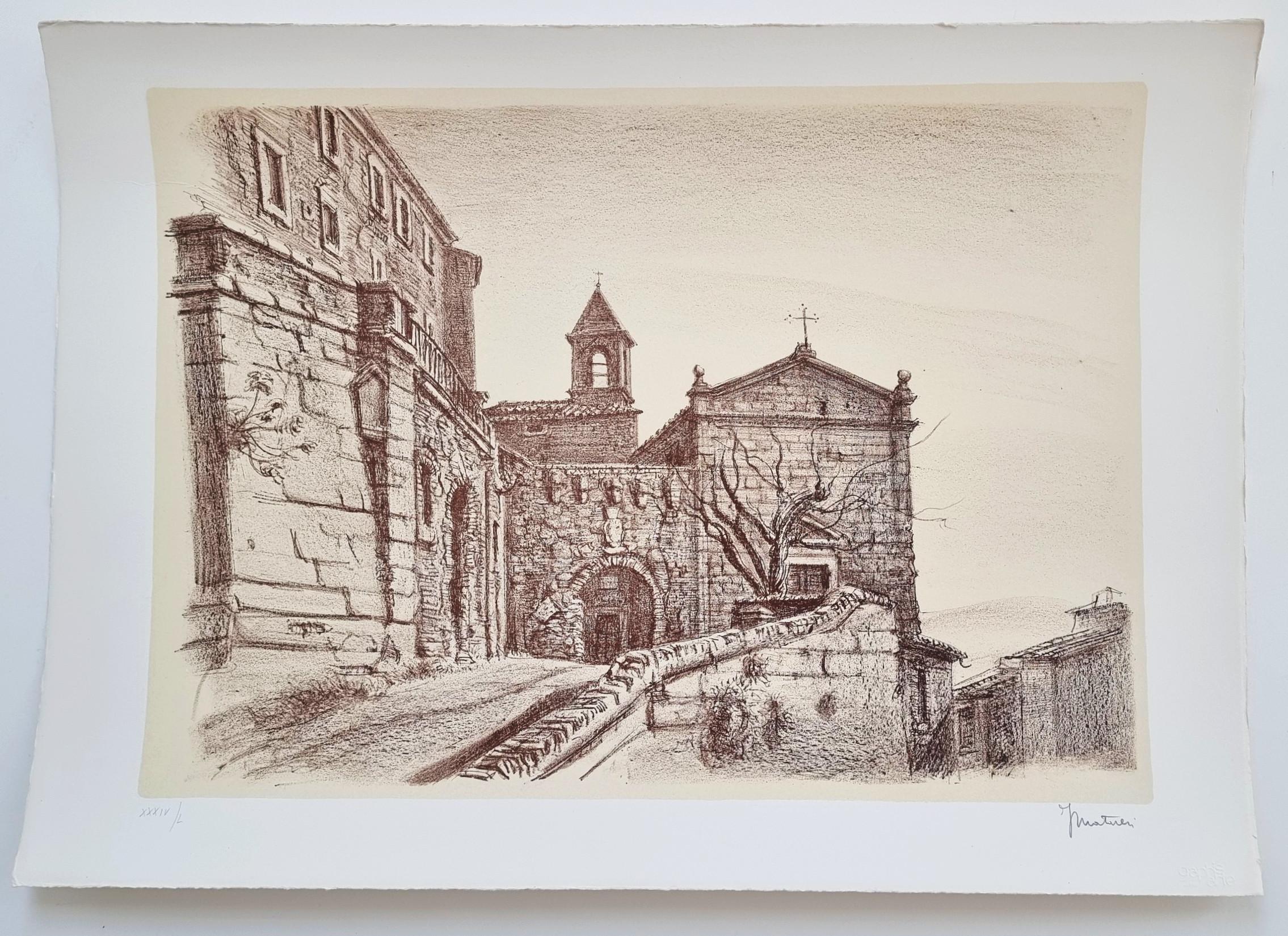 Castello senza titolo - Print Barocco di Ferruccio Mataresi