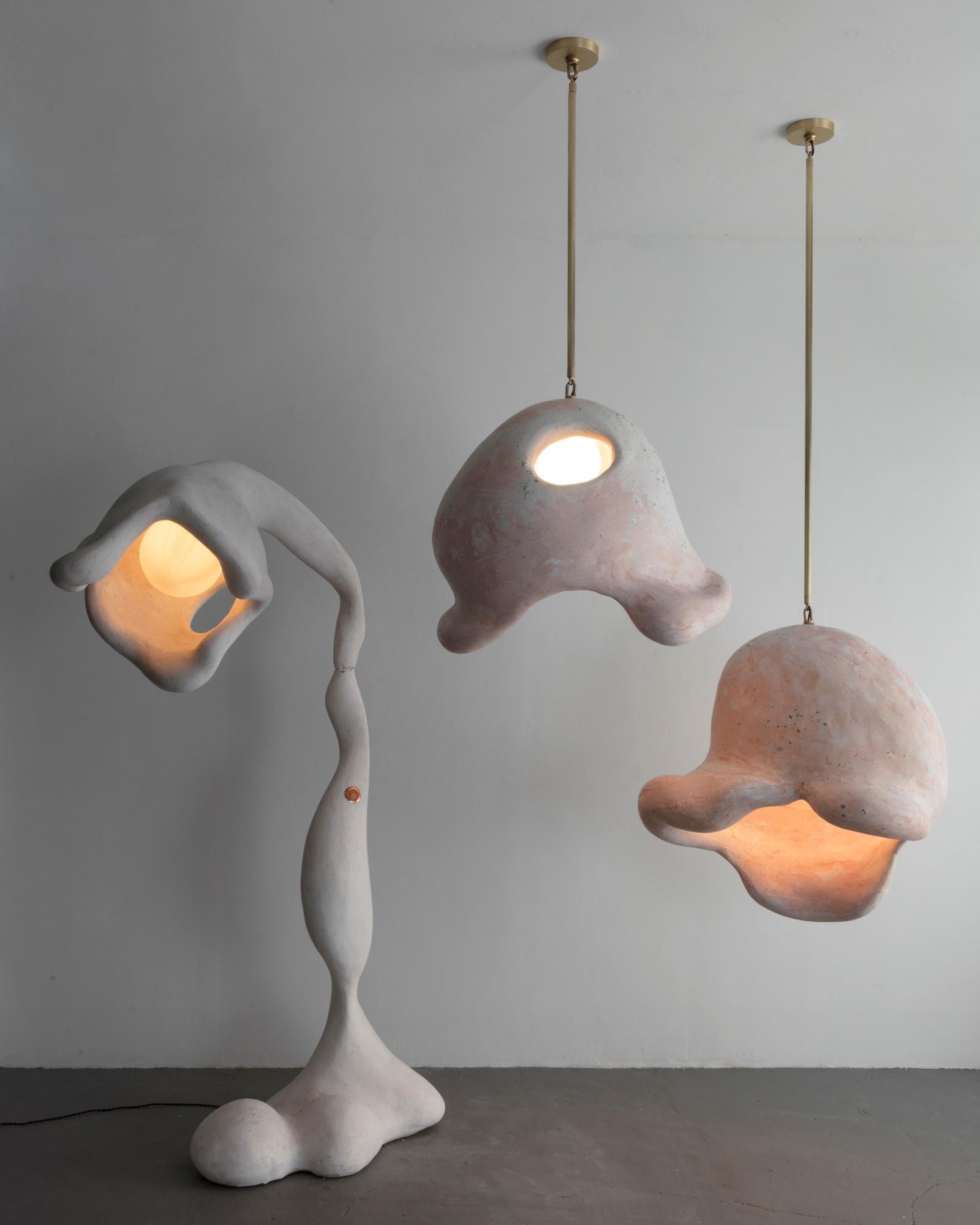 Lampe à suspension « Fertilité Forme » en terrazzo de Rogan Gregory, 2018 4