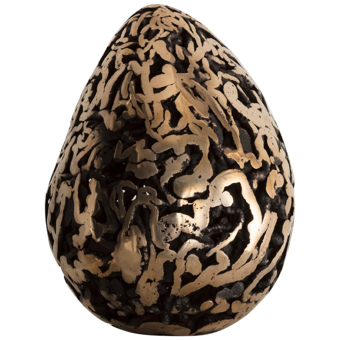 "Fertility Form" Sculpture in Bronze by Rogan Gregory, 2018 For Sale at