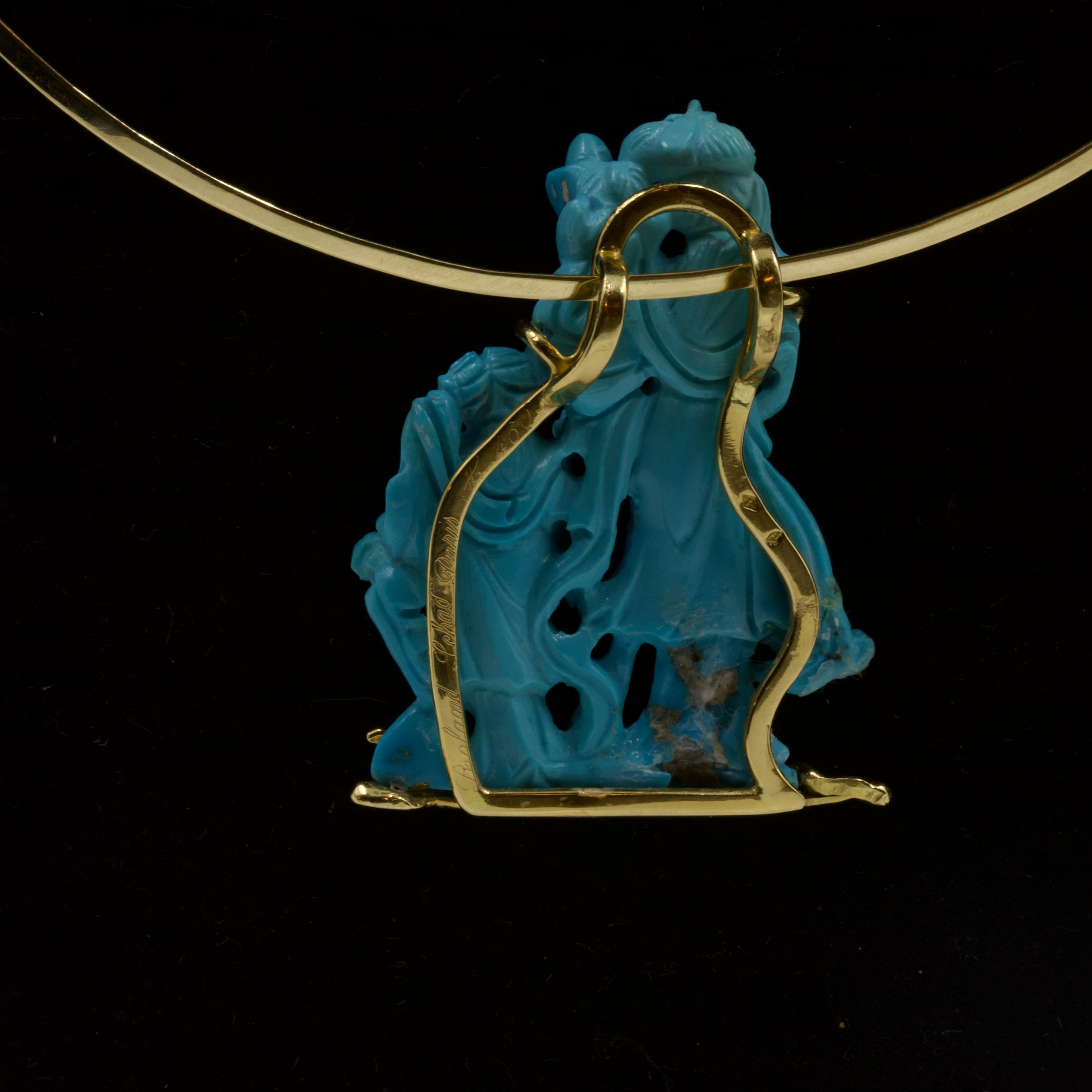 Fertility pendant by Roland Schad  In Good Condition For Sale In Paris, IDF