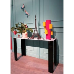 Festa Mobile Coco Console Table in Powder-Coated Aluminum by altreforme