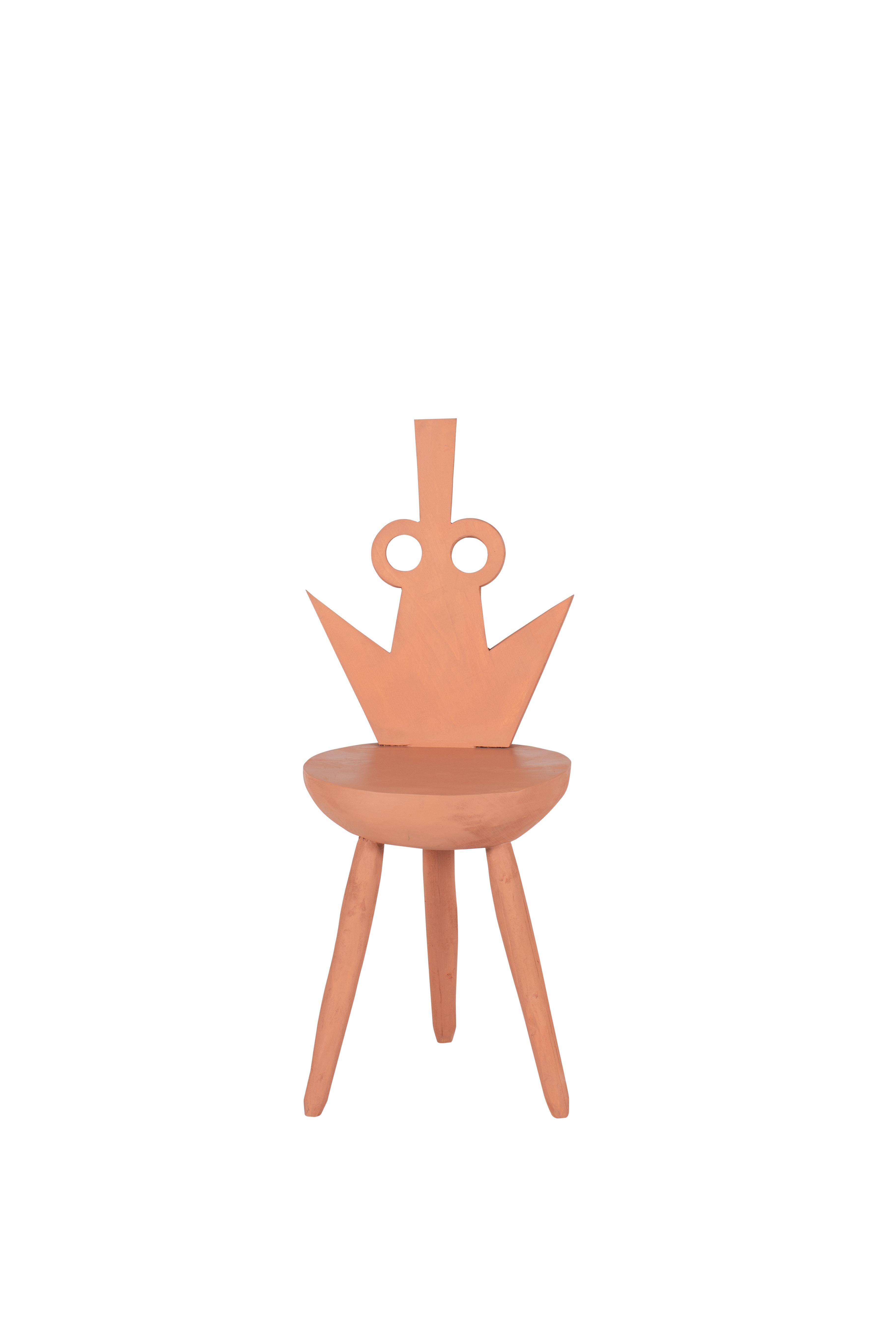 Fester-Rose-Stuhl von Pulpo
Entwurf von Vasilica lsacescu & Nadja Zerunian
Abmessungen: T 39 x B 30 x H 90 cm.
MATERIALIEN: Holz.

Auch in schwarz erhältlich. Bitte kontaktieren Sie uns. 

SCHRECKLICH. WOODY. CRAFT.
Gestatten Sie mir, Fester, Gomez,
