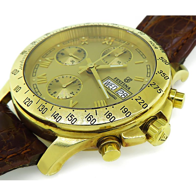 festina gold 18k watches