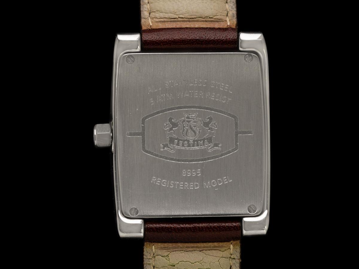 Festina F12 Stahl Herrenuhr - Besessen & Getragen von Harry Bellafonte mit COA im Angebot 3