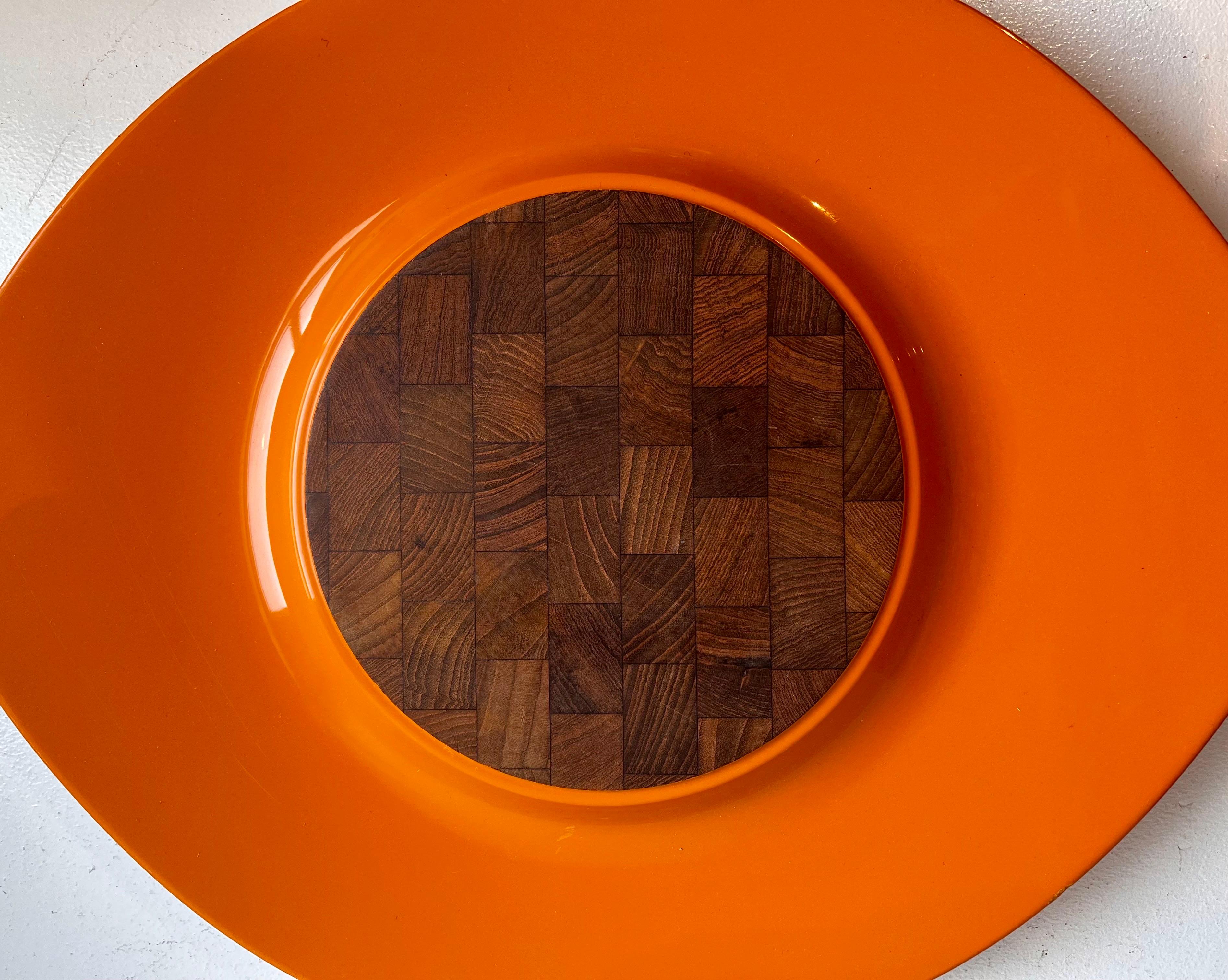 Bandeja Festivaal 'Eyeball' de  Jens Quistgaard para Dansk, Dinamarca, 1970 Escandinavo moderno en venta