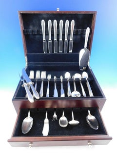 Festival by Lunt Sterling Silver Flatware Set for 6 Service 57 Pieces