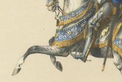 Festival Cavalcade – The Waldmann Knight in Majestic Parade, Published in 1855