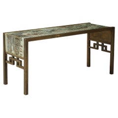 "Festival" Console Table by Philip and Kelvin LaVerne