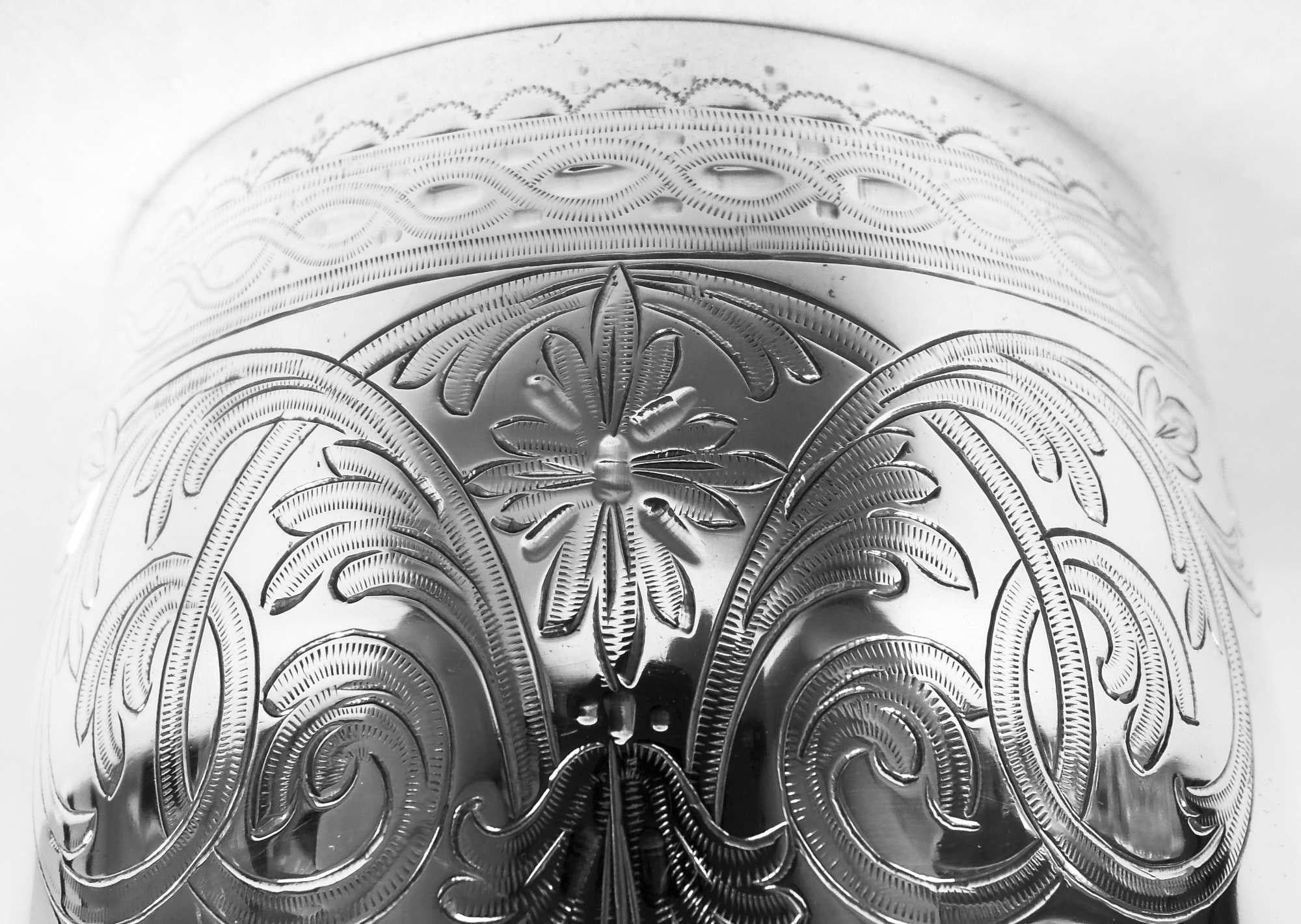 Vittoriano Calice classico vittoriano inglese in argento sterling, 1873 in vendita