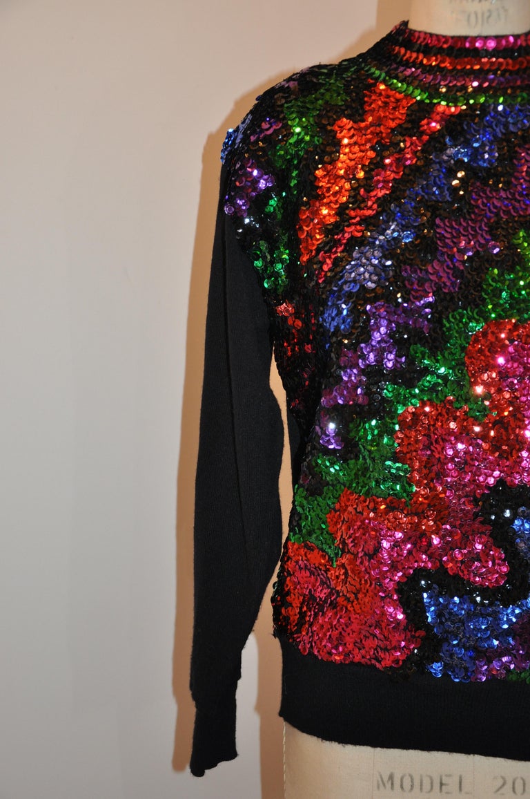 Sequin confetti jumper best sale