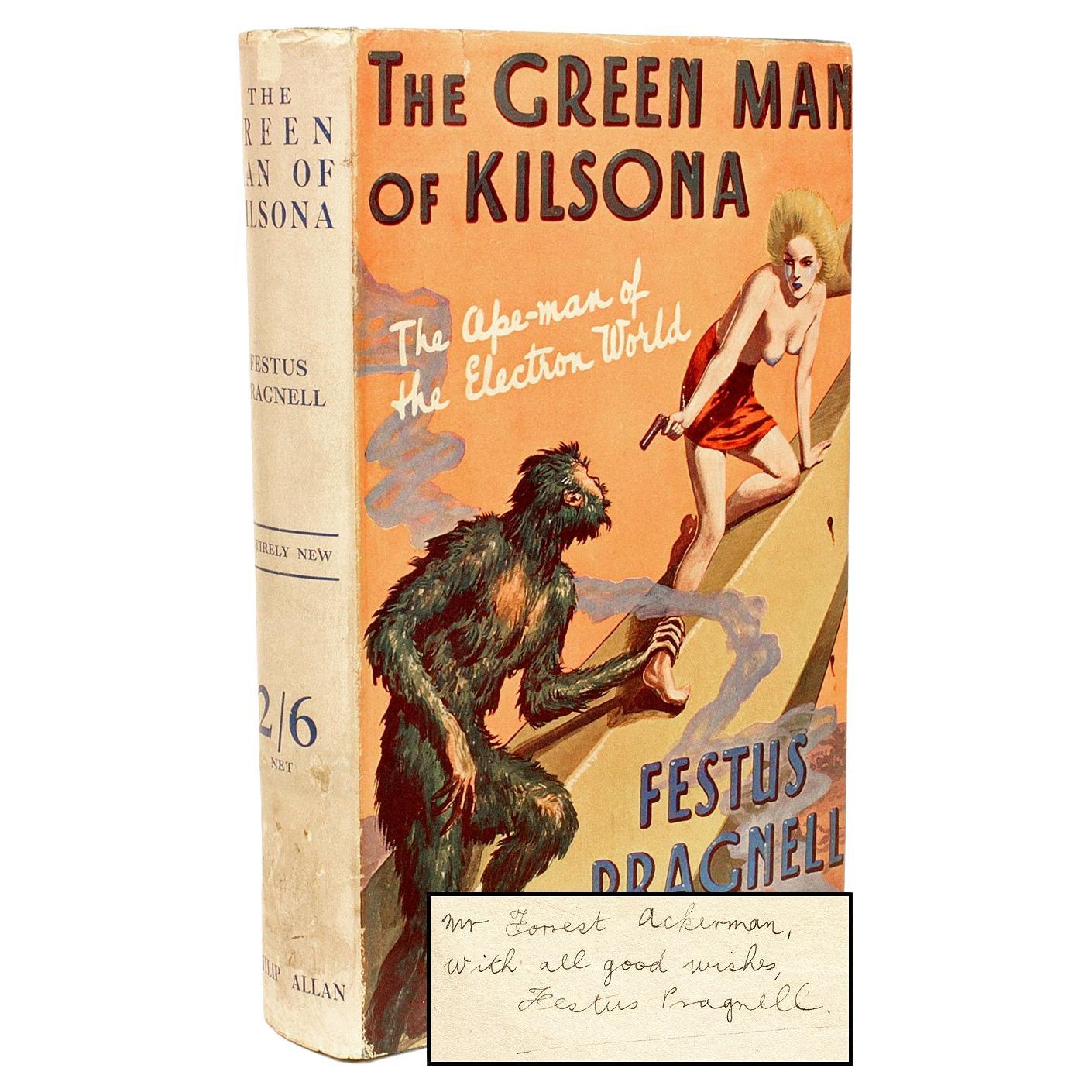 Festus Pragnell, l'homme vert de Kilsona, premire dition d'exemplaire de prsentation, 1936 en vente