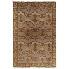 Fetcher House Vintage Arts & Crafts Palace Rug in Morris Lillies - Rug & Kilim